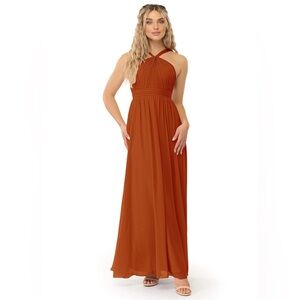 Azazie Kielle Bridesmaid Dress - Paprika